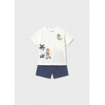 Mayoral Σετ μακο βερμουδα μπλε σκουρ 26-01672-054 1672