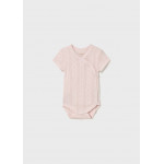 Mayoral Κορμακι κοντομανικο ροζ μπεμπε 26-01701-080 1701