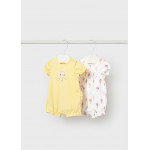 Mayoral Σετ 2 φορμακια κοντα κιτρινο 26-01705-094 1705