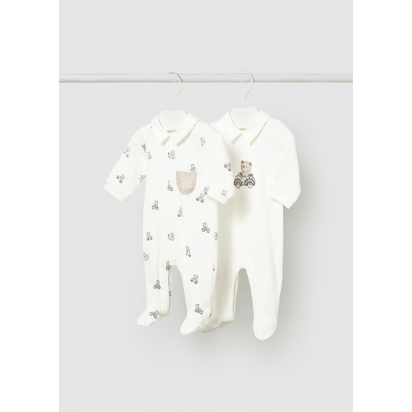 Mayoral Σετ 2 φορμακια μακρια γιακας εκρου 26-01716-092 1716