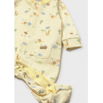 Mayoral Φορμακι μακρυ με καπελο κιτρινο 26-01718-067 1718