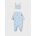 Mayoral Φορμακι μακρυ με καπελο σιελ 26-01718-069 1718