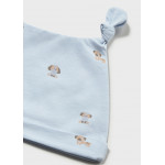 Mayoral Φορμακι μακρυ με καπελο σιελ 26-01718-069 1718