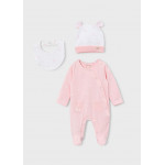 Mayoral Σετ δωρου πυζαμα μακρια ροζ μπεμπε 26-01728-082 1728