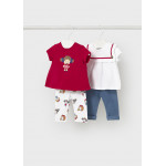 Mayoral Σετ κολαν 4 κομματια κοκκινο 26-01736-076 1736