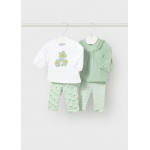 Mayoral Σετ κολαν 4 μακρυμανικα πρασιν φυκ 26-01741-059 1741