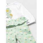 Mayoral Σετ κολαν 4 μακρυμανικα πρασιν φυκ 26-01741-059 1741