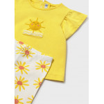 Mayoral Σετ κολαν σταμπωτο κιτρινο 26-01751-091 1751