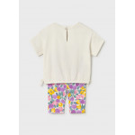 Mayoral Σετ κολαν σταμπωτο λιλα 26-01753-015 1753