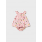 Mayoral Φορεμα λινο σταμπωτο ροζε 26-01809-016 1809