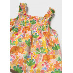 Mayoral Φορεμα και κορδελα μουσταρδι 26-01818-036 1818