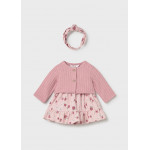 Mayoral Σετ φορεμα 3 τεμαχια ροζε 26-01821-003 1821