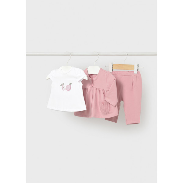 Mayoral Φορμα 3 τεμαχια ροζε 26-01825-065 1825