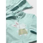 Mayoral Φορμα με κουκουλα 3 τεμαχια φυστικι 26-01826-070 1826