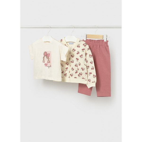 Mayoral Φορμα 3 τεμαχια ροζ 26-01830-037 1830