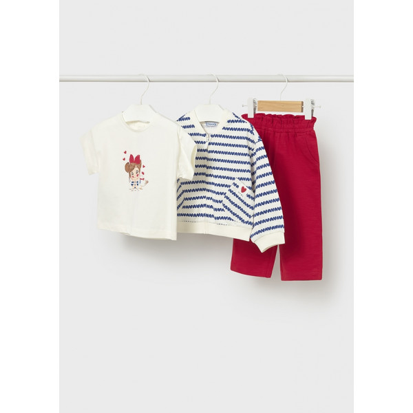 Mayoral Φορμα 3 τεμαχια κοκκινο 26-01830-038 1830