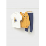 Mayoral Φορμα play με μπλουζα ροδακινι 26-01833-069 1833