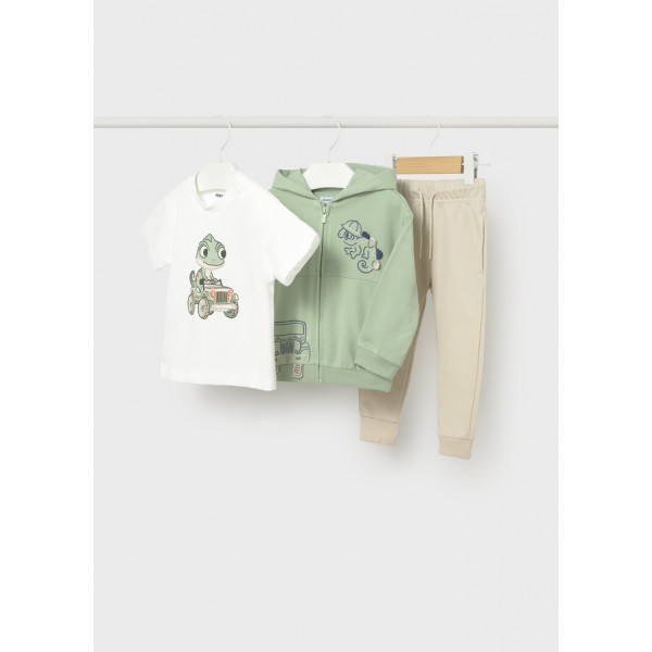 Mayoral Φορμα play με μπλουζα πρασινο 26-01833-070 1833