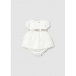 Mayoral Φορεμα τουλι αμπιγιε κρεμ 26-01882-035 1882