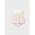 Mayoral Φορεμα συνδυασμενο αμπιγιε ροζ 26-01883-039 1883