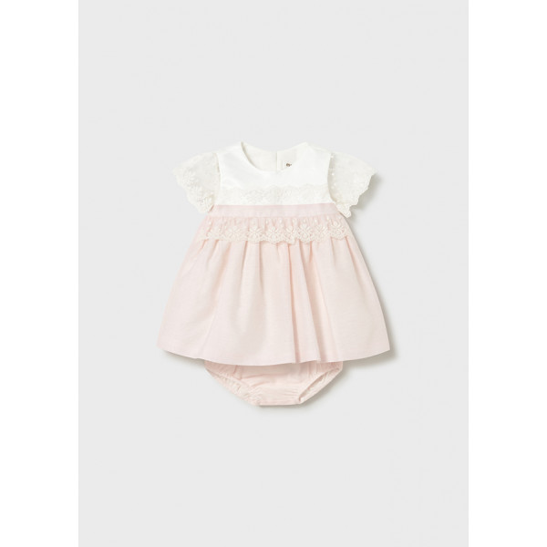 Mayoral Φορεμα συνδυασμενο αμπιγιε ροζ 26-01883-039 1883