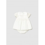 Mayoral Φορεμα συνδυασμενο αμπιγιε κρεμ 26-01883-040 1883