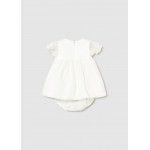 Mayoral Φορεμα συνδυασμενο αμπιγιε κρεμ 26-01883-040 1883