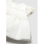 Mayoral Φορεμα συνδυασμενο αμπιγιε κρεμ 26-01883-040 1883