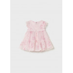 Mayoral Φορεμα τουλι ροζ μπεμπε 26-01890-045 1890