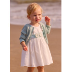 Mayoral Φορεμα ζωνη τουλι εκρου 26-01903-042 1903