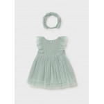 Mayoral Φορεμα τουλι με κορδελα βεραμαν 26-01905-046 1905