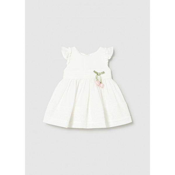 Mayoral Φορεμα δαντελα γκιπουρ εκρου 26-01907-042 1907