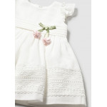 Mayoral Φορεμα δαντελα γκιπουρ εκρου 26-01907-042 1907