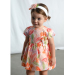 Mayoral Φορεμα με σταμπες ροζ απαλο 26-01909-077 1909