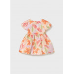 Mayoral Φορεμα με σταμπες ροζ απαλο 26-01909-077 1909