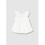 Mayoral Φορεμα κεντητο λευκο 26-01915-056 1915