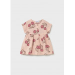 Mayoral Φορεμα με σταμπες ροζ φουξια 26-01921-064 1921