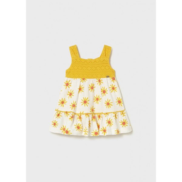 Mayoral Φορεμα συνδιασμενο γκιπουρ κιτρινο 26-01926-056 1926