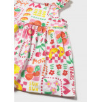 Mayoral Φορεμα σταμπωτο με βρακακι κοκκινο 26-01927-059 1927