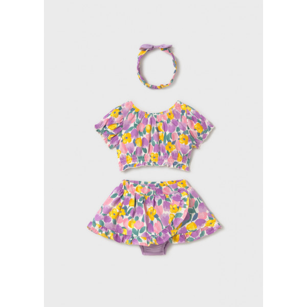 Mayoral Σετ φουστα 3 τεμαχια λιλα 26-01934-086 1934