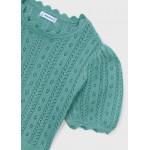 Mayoral Μπλουζα κοντομανικη πλεκτη μεντα 26-03003-057 3003