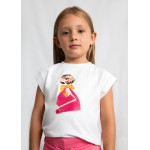 Mayoral Μπλουζα κοντομανικη λευκο 26-03005-074 3005