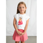 Mayoral Μπλουζα κοντομανικη λευκο 26-03005-074 3005