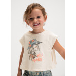 Mayoral Μπλουζα κοντομανικη μπεζ 26-03006-067 3006