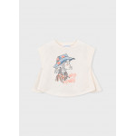 Mayoral Μπλουζα κοντομανικη μπεζ 26-03006-067 3006