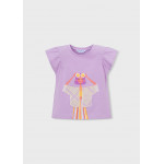 Mayoral Μπλουζα κοντομανικη λιλα 26-03007-081 3007