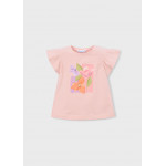 Mayoral Μπλουζα κοντομανικη ροζ απαλο 26-03007-083 3007