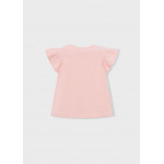 Mayoral Μπλουζα κοντομανικη ροζ απαλο 26-03007-083 3007