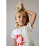 Mayoral Μπλουζα κοντομανικη εκρου παπα 26-03007-084 3007