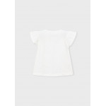 Mayoral Μπλουζα κοντομανικη εκρου παπα 26-03007-084 3007